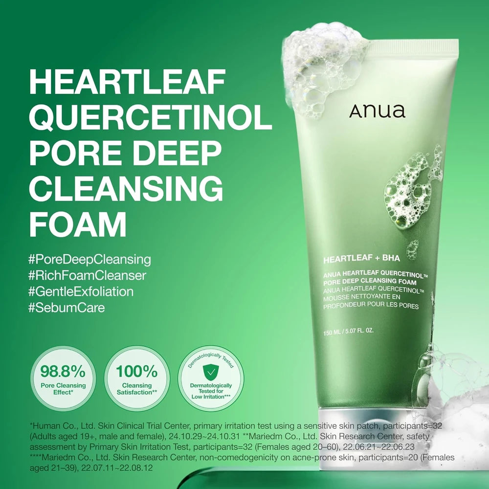 Anua Heartleaf Pore Deep Cleansing Foam