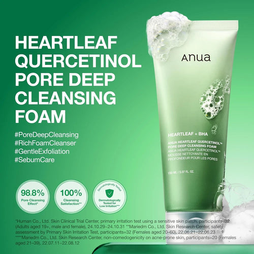 Anua Heartleaf Pore Deep Cleansing Foam